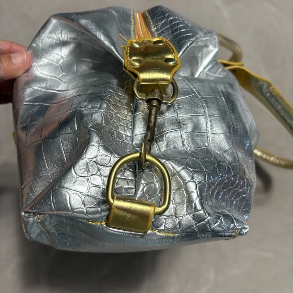 Coach Silver and Gold Women's Bag - Picture 2 of 6